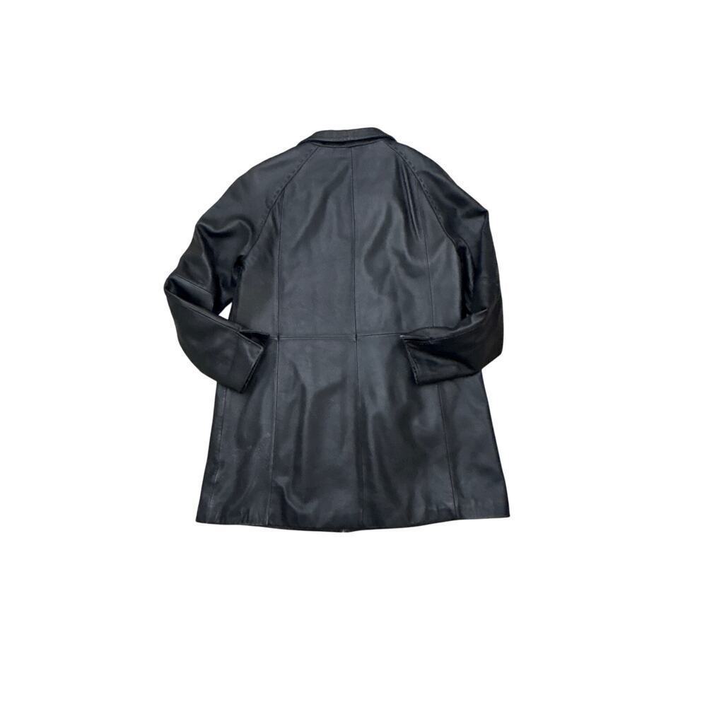 Worthington Black Lambskin Leather Jacket L - Picture 5 of 8